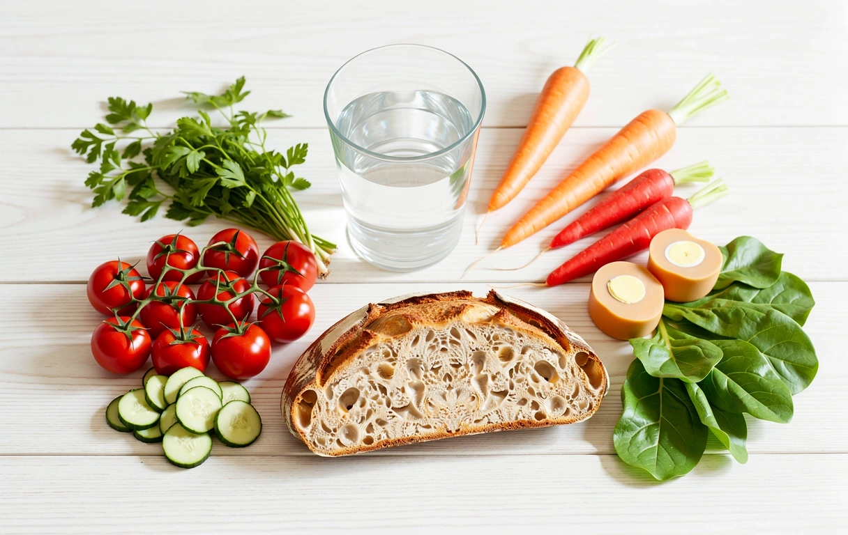 Čerstvé suroviny a vyvážená strava